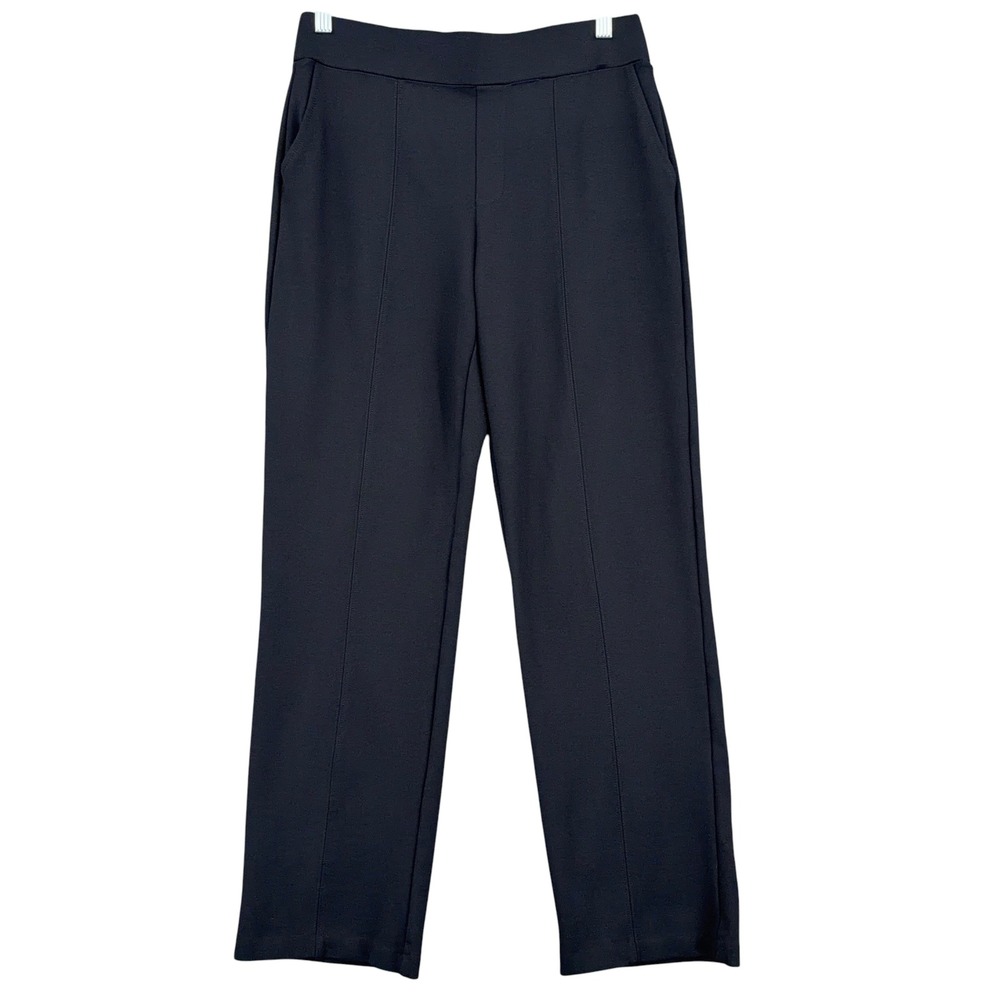 Matty M Straight Leg Ponte Pants Women S Rayon Nylon Black MB9267-008USOM